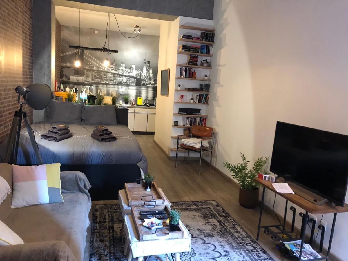 New York Loft - Fully Equipped And Available Long-Term - Perfect Location In City Center Namur Exterior foto