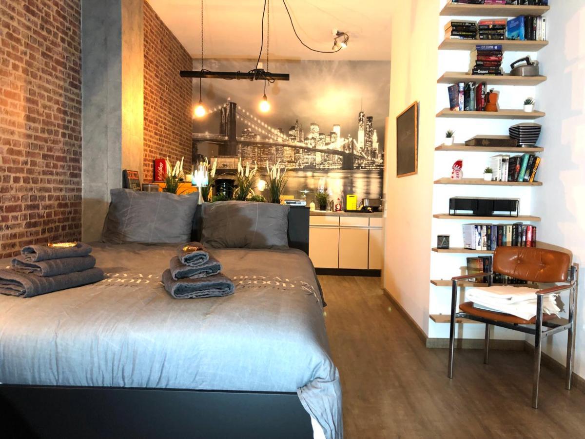 New York Loft - Fully Equipped And Available Long-Term - Perfect Location In City Center Namur Exterior foto
